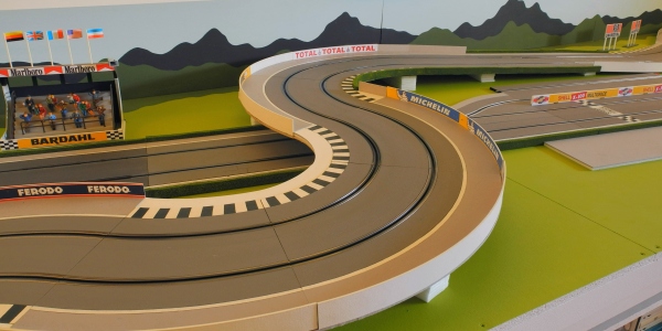 Le tracé Carrera - Albi Slot GP - Version 3