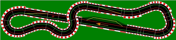 Le tracé Carrera - Albi Slot GP - Version 3