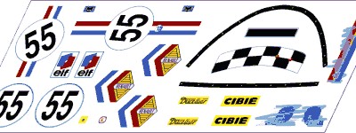 Jouef Alpine A210 Le Mans 1968 #55