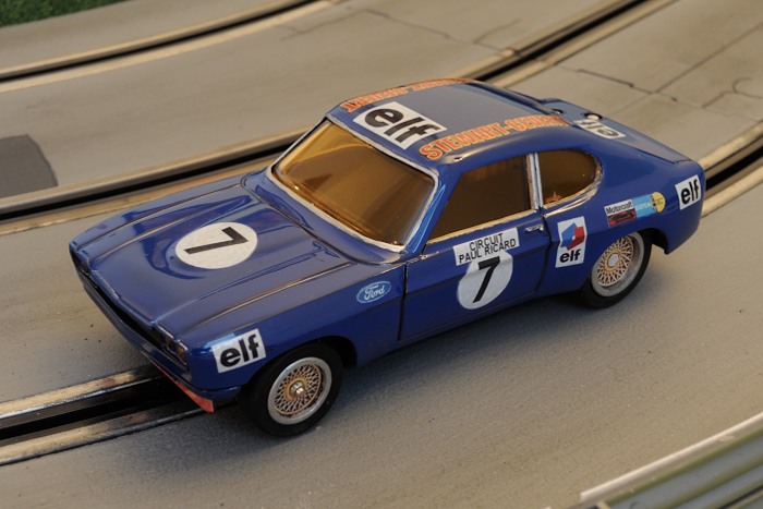 Jouef Ford Capri Cevert Stewart - Paul Ricard 1971