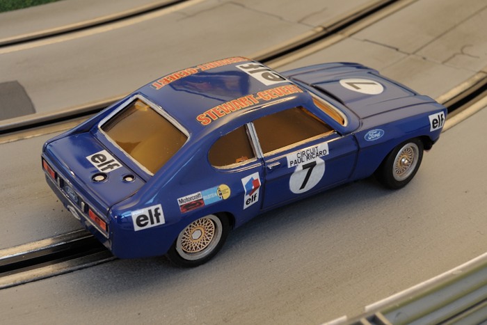 Jouef Ford Capri Cevert Stewart - Paul Ricard 1971