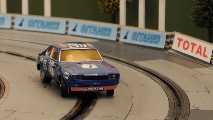 Jouef Ford Capri Cevert Stewart - Paul Ricard 1971