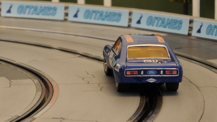 Jouef Ford Capri Cevert Stewart - Paul Ricard 1971