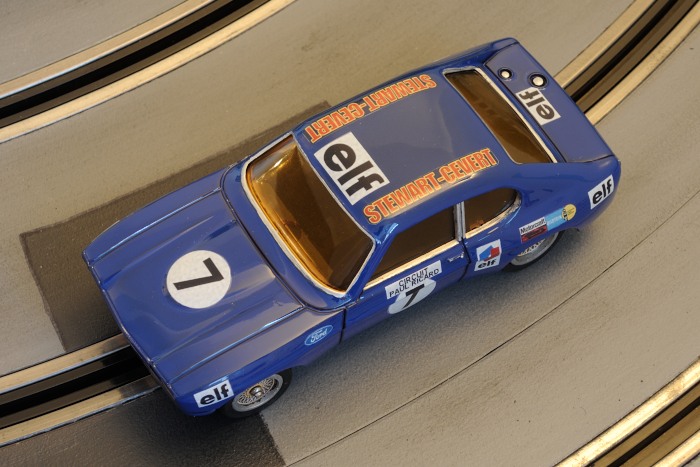 Jouef Ford Capri Cevert Stewart - Paul Ricard 1971