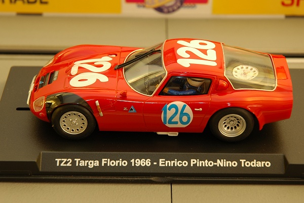 Albi Slot GP - Fly Slot Car: Alfa Romeo TZ2 - Targa Florio 1966